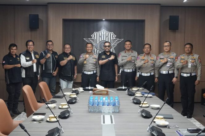 Korlantas Bersama HDCI Komitmen Wujudkan Keselamatan Berkendara