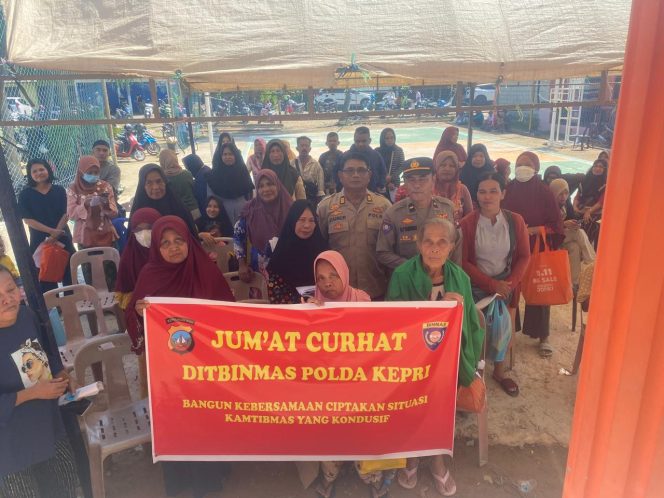 Jumat Curhat Polda Kepri: “Mari Kita Kawal Dan Menjaga Kondusifitas Pilkada Tahun 2024”