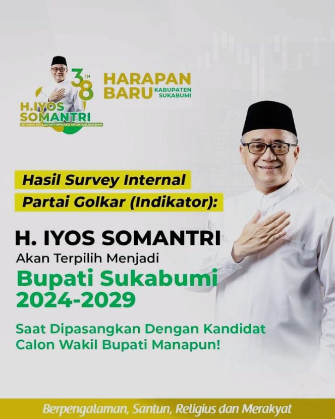 
					Berpengalaman, Santun, Religius dan Merakyat, Sosok H. Iyos Somantri Optimis Menang