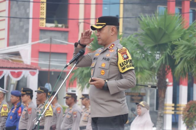 
					Kapolres Karimun Pimpin Apel Kesiapan Pengamanan Pendaftaran Bakal Calon Bupati dan Wakil Bupati
