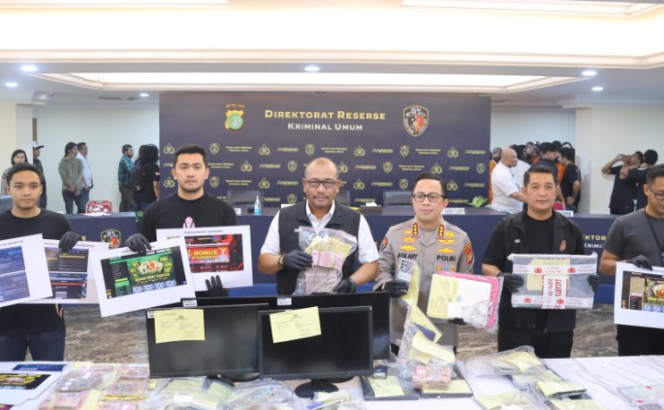 
					Polda Metro Jaya Tangkap 66 Tersangka Terkait Judi Online, Terancam 20 Tahun Penjara