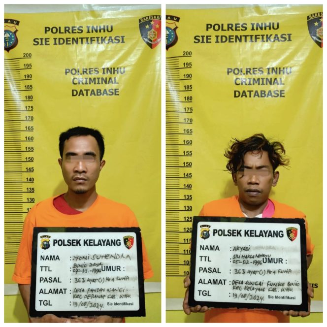 
					Polsek Kelayang Berasil Meringkus Dua Pemuda, Diduga Mencuri Kabel Listrik Milik PLN