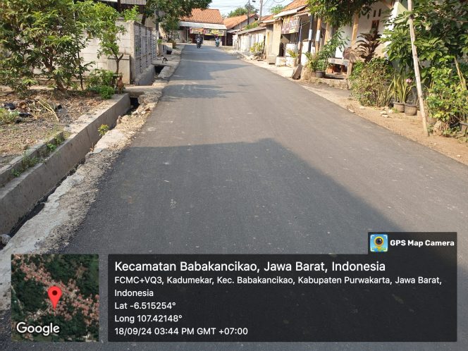 
					Peningkatan Jalan Lingkungan Desa Kadumekar, Kec. Babakancikao Diduga Bancakan
