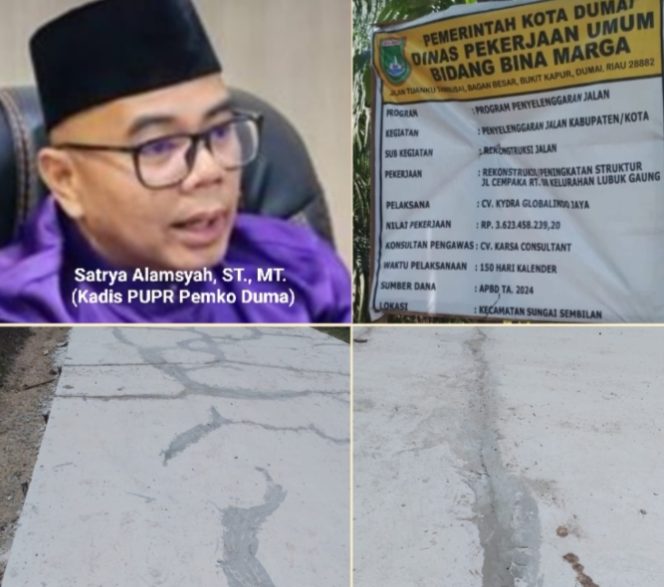 
					LSM IPPH Meminta Dinas PUPR Kota Dumai untuk Tidak Mem-PHO Proyek yang Diduga Bermasalah