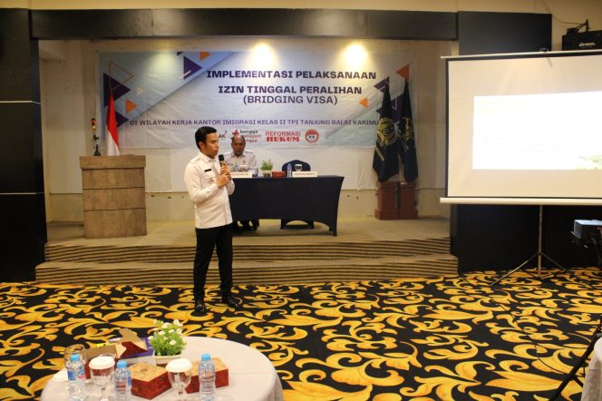 
					Kantor Imigrasi Kelas ll TPI Tanjung Balai Karimun Adakan Sosialisasi bagi WNA