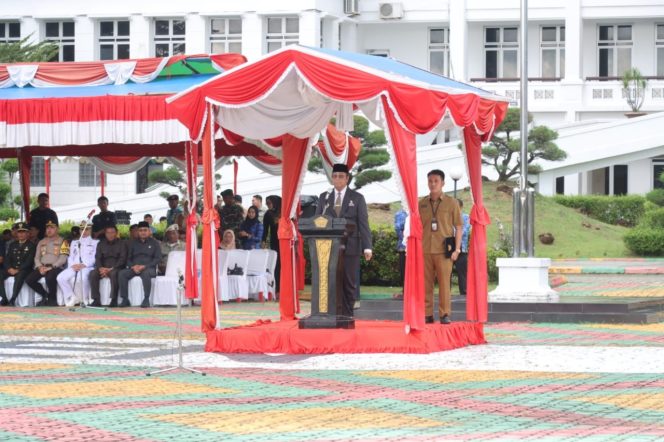 
					Kapolres Karimun Hadiri Upacara Hari Kesaktian Pancasila di Lapangan Kantor Bupati Karimun