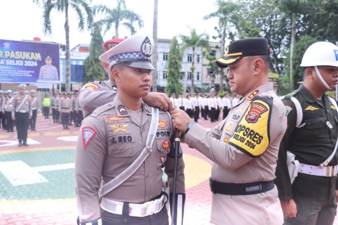 
					Polres Karimun Gelar Apel Pasukan Dalam Rangka Operasi Zebra Seligi 2024