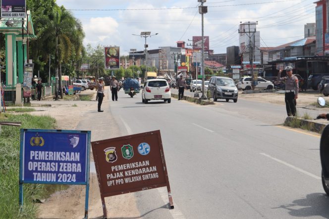 
					Hari ke-9 Operasi Zebra Kapuas 2024, Polres Sintang Temui 40 Pelanggaran oleh Pengendara