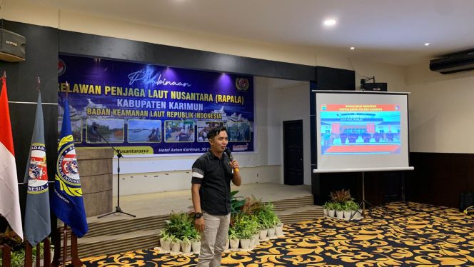 
					Pembinaan Relawan Penjaga Laut Nusantara (RAPALA) Kabupaten Karimun oleh Bakamla