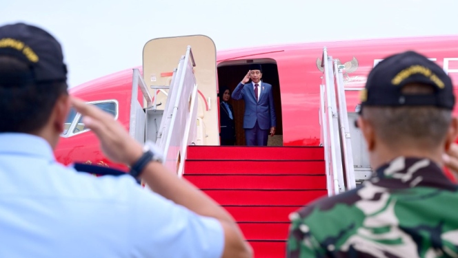 
					Ket foto: Presiden Joko Widodo melakukan kunjungan kerja ke Provinsi Nusa Tenggara Timur (NTT), pada Selasa, 1 Oktober 2024. Foto: BPMI Setpres/Muchlis Jr.