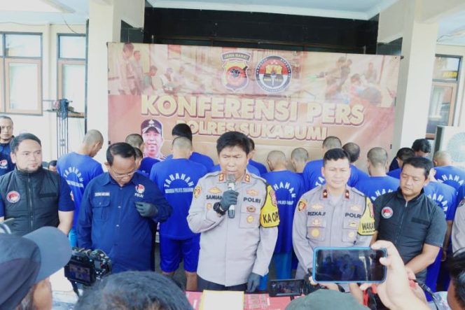 
					Polres Sukabumi Berhasil Ungkap 46 Kasus Narkotika dan Obat Keras Terbatas