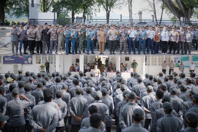 
					Foto: Pj Walikota Sabang beserta pejabat Forkopimda pose bersama.