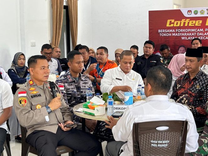 
					Deklarasi Pemilu Damai Forkopimcam, Penyelenggara Pemilu dan Tokoh Masyarakat Kec. Tebing
