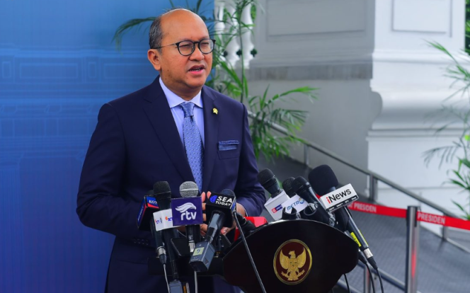 
					Ket photo: Menteri Investasi dan Hilirisasi/Kepala BKPM Rosan Roeslani menyampaikan keterangannya di Kompleks Istana Kepresidenan Jakarta, pada Selasa, 3 Desember 2024. Foto: BPMI Setpres.