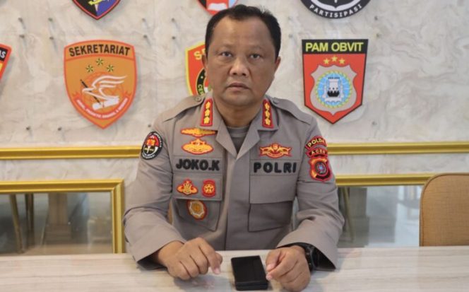 
					Foto: Kabid Humas Polda Aceh, Kombes Pol. Joko Krisdiyanto.