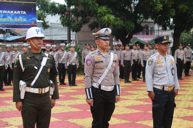 
					Polres Purwakarta Apel Gelar Pasukan Operasi Keselamatan Lodaya 2025