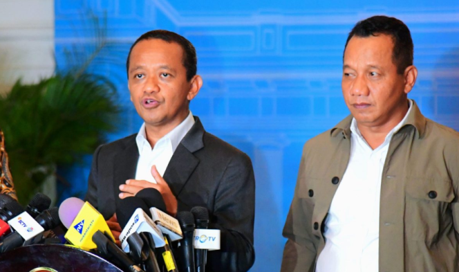 
					Ket photo: Menteri ESDM Bahlil Lahadalia menyampaikan keterangan persnya kepada awak media usai diterima Presiden Prabowo Subianto di Istana Merdeka, Jakarta, pada Selasa, 4 Maret 2025. Foto: BPMI Setpres.