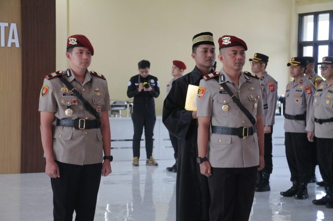 
					Sertijab Kasat Reskrim Polres Purwakarta, AKP Uyun Saepul Uyun Pimpin Satreskrim
