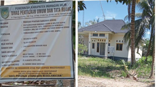
					Rumah Dinas Camat Kempas “Mubazir” Setahun Lebih Tidak Dihuni