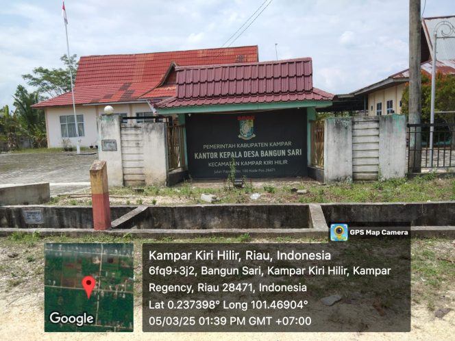
					Ket photo: Kantor Kepala Desa Bangun Sari