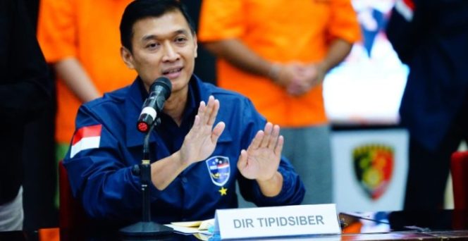 
					Ket photo: Direktur Tindak Pidana Siber Bareskrim Polri, Brigjen Pol Himawan Bayu Aji.