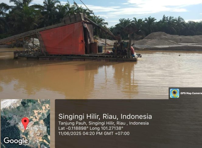 
					Oknum RT Diduga Pemilik Domping PETI Didesa Tanjung Pauh “Lecehkan Wartawan”