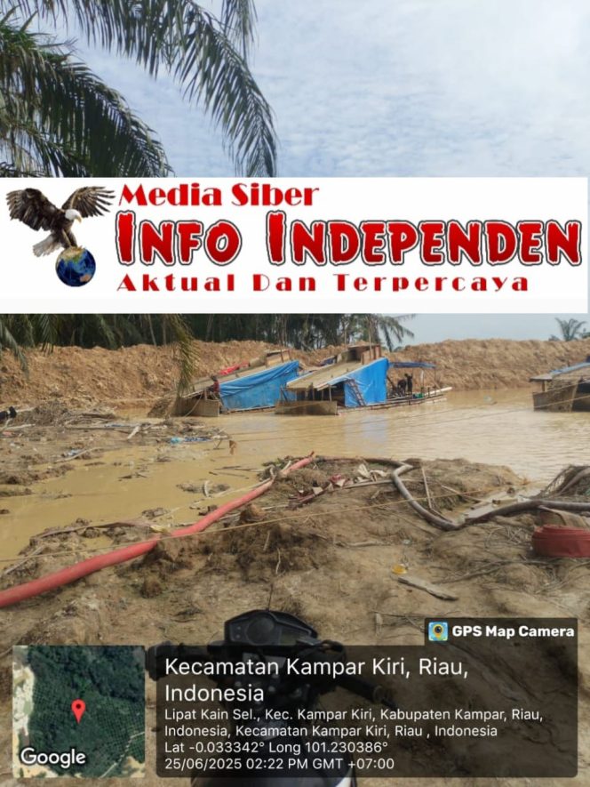 
					DPW LP2KP Riau : Ada Apa PETI Ilegal Masih Bebas Beroperasi Di Dusun Napan Desa Lipat Kain Selatan Kecamatan Kampar Kiri