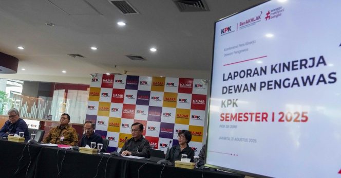 
					Capaian Kinerja Semester I 2025 Dewas KPK: Merawat Integritas Lewat Penguatan Etik