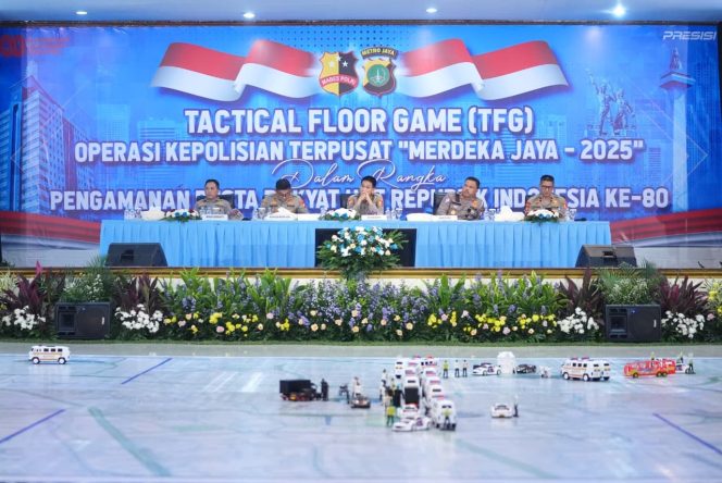 
					Polri Pastikan Pengamanan HUT RI ke 80, Kakorlantas Tekankan Kolaborasi dan Kesiapan Personel