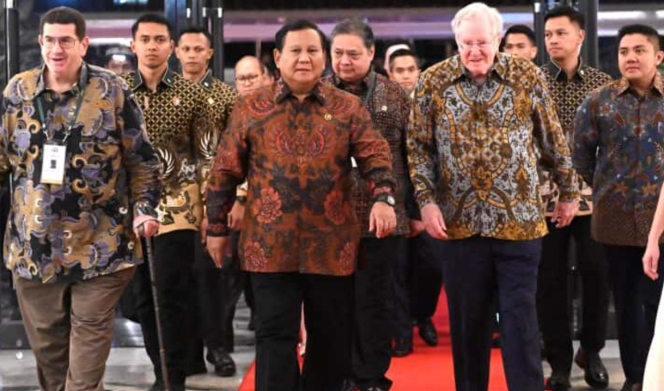 
					Ket foto: Presiden Republik Indonesia Prabowo Subianto menghadiri Forbes Global CEO Conference 2025 yang berlangsung di Hotel The St. Regis, Jakarta, pada Rabu, 15 Oktober 2025. Foto: BPMI Setpres/Kris.