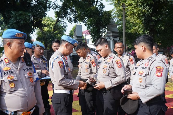 
					Propam Polda Jabar Tegakkan Disiplin, Personel Polres Purwakarta Jalani Ops Gaktibplin